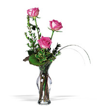 Three Pink Roses