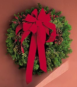 Fresh Holiday Wreath