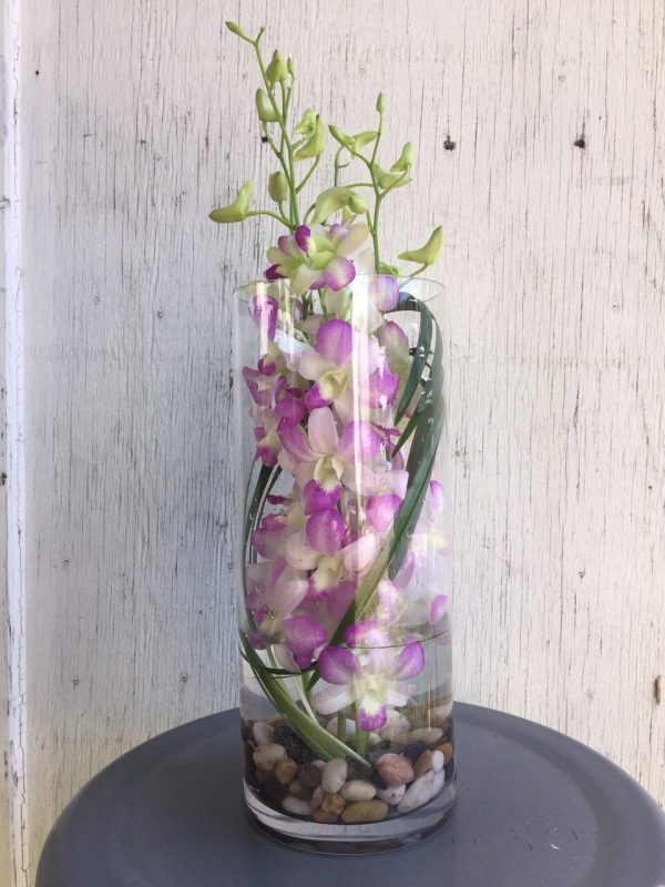 Blush Orchid Vase