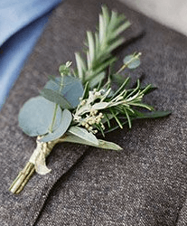 herb boutonniere