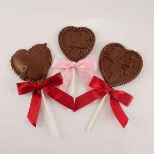 Valentine's Chocolate Lollipop