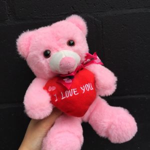 Lovebug Teddy Bear – Poppy Pink