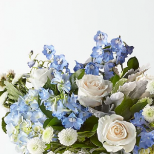 Sky Blue Deluxe Bouquet