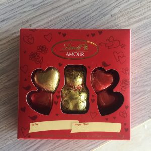 Lindt Hearts & Bear Chocolate Set