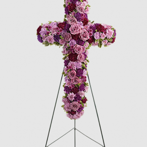 Deepest Faith - Floral Cross