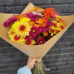 Fall Mums Bouquet